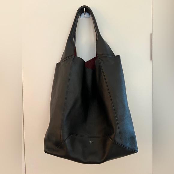 AUTH Celine Cabas hobo bag in black - Picture 9 of 14